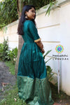 Aqua Zari Long Dress Ethnic
