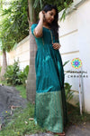 Aqua Zari Long Dress Ethnic