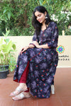 Black Floral Anarkali Anarkali