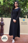 Black Georgette Anarkali - D01 (Edd 12-15 Days) Sets