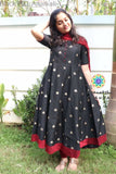 Black Anarkali With Dupatta Sets