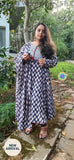 Black & White Jaipuri_Stole Prt Ctn Stoles