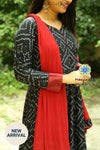 Black Bhadhini Anarkali With Dupatta S Sets