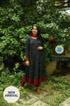 Black Bhadhini Anarkali With Dupatta Sets