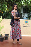 Grey Sequence Anarkali With Dupatta Limited Edition