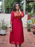 Merron Banaras Aline Kurta Kurtas