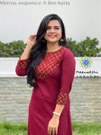Merron Sequence A Line Kurta Kurtas