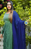 Mild Green & Banaras Anarkali Sets