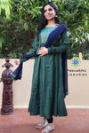Mild Green & Banaras Anarkali Sets