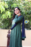 Mild Green & Banaras Anarkali Sets