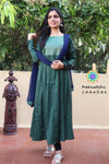 Mild Green & Banaras Anarkali Sets