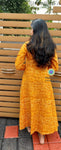 Mustard Bhandhini Anarkali Anarkali