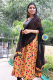 Mustard Sequence Anarkali With Dupatta Limited Edition
