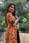 Mustard Sequence Anarkali With Dupatta Limited Edition