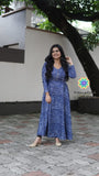 Navy Bhandhini Anarkali Anarkali