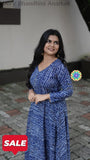 Navy Bhandhini Anarkali Small Anarkali