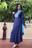Navy Blue & Banaras Anarkali Sets
