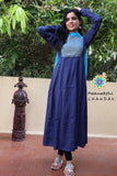 Navy Blue & Banaras Anarkali Sets