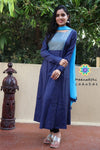 Navy Blue & Banaras Anarkali Sets
