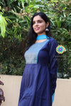 Navy Blue & Banaras Anarkali Small Sets